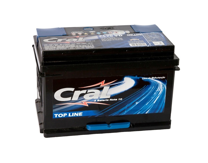 Bateria Cral 80 amperes - DaCidadeShop