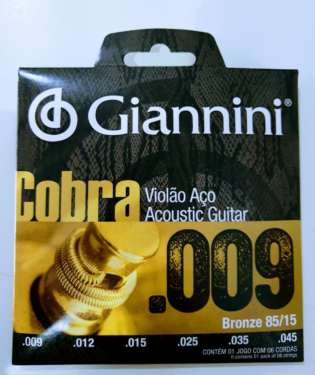Giannini Cobra Violão Aço 009 - DaCidadeShop