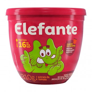 Extrato de tomate Elefante  - DaCidadeShop