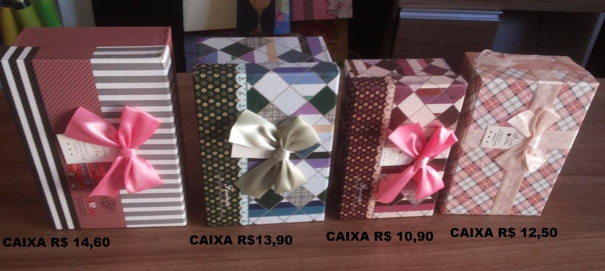 Embalagens para presente - DaCidadeShop