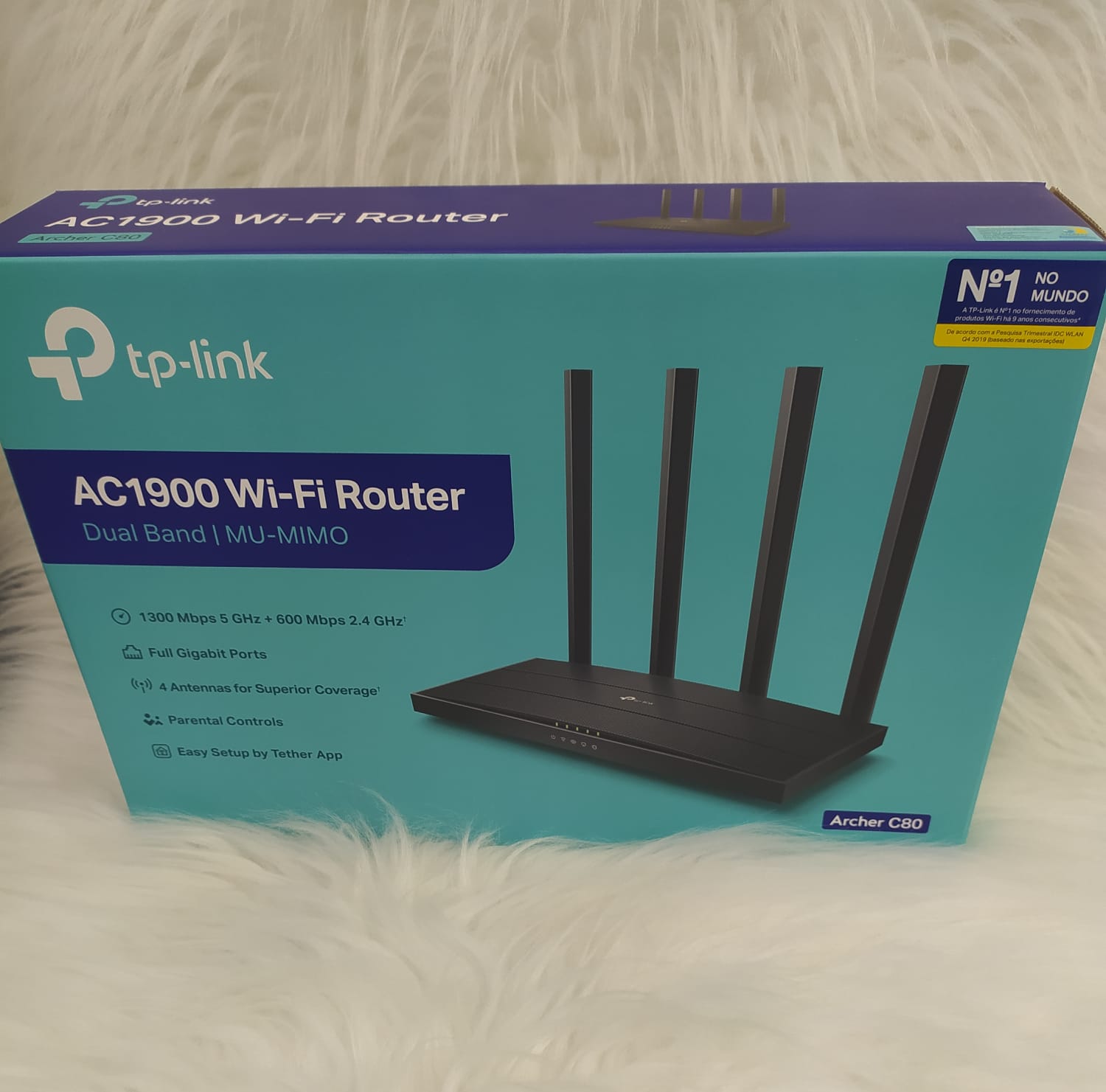 Roteador tp-link ac 1900 wi-fi router - DaCidadeShop