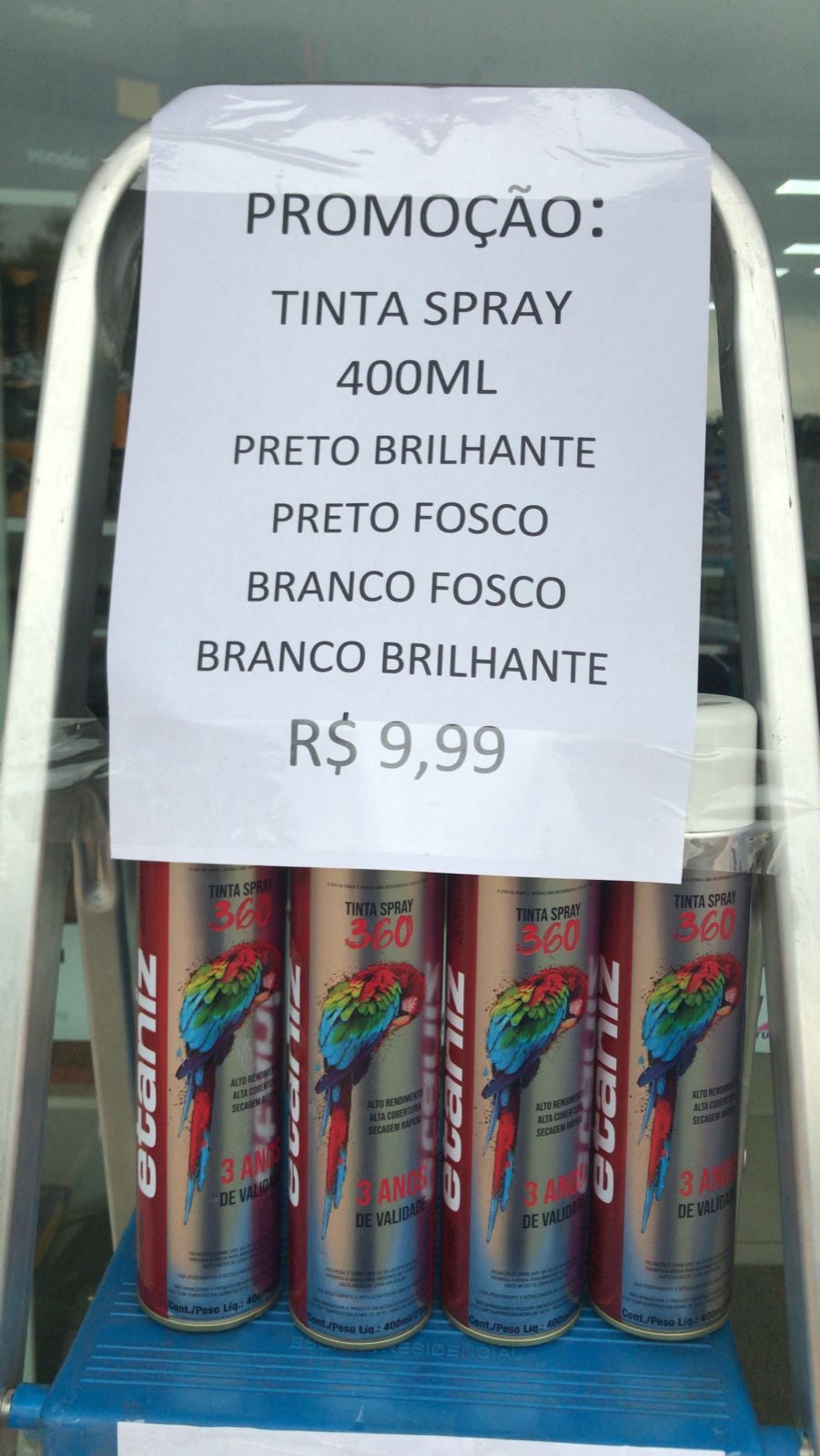 Tinta spray 400 ml - DaCidadeShop