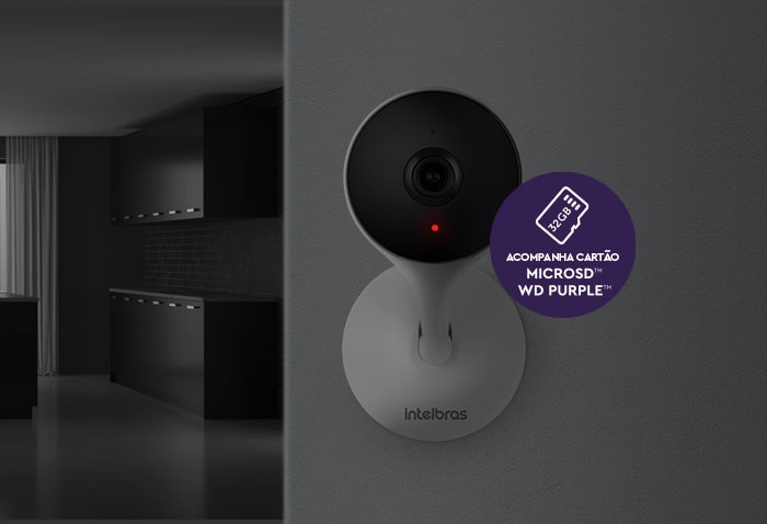 iM3 - Câmera interna inteligente Wi-Fi Full HD - DaCidadeShop