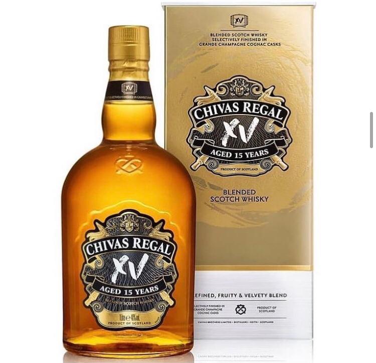 Whisky Chivas Regal 12 anos 1000 ml - DaCidadeShop