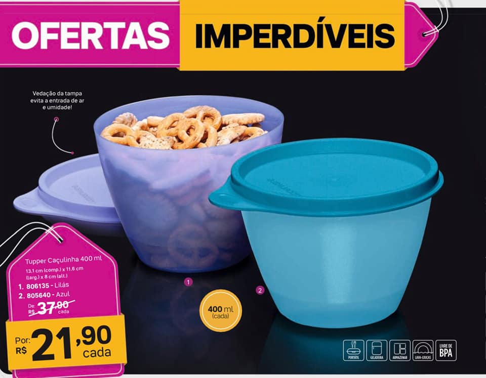 Tupper Caçulinha  - DaCidadeShop