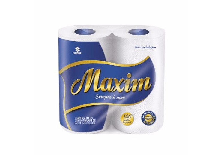 Toalha de Papel Maxim - DaCidadeShop