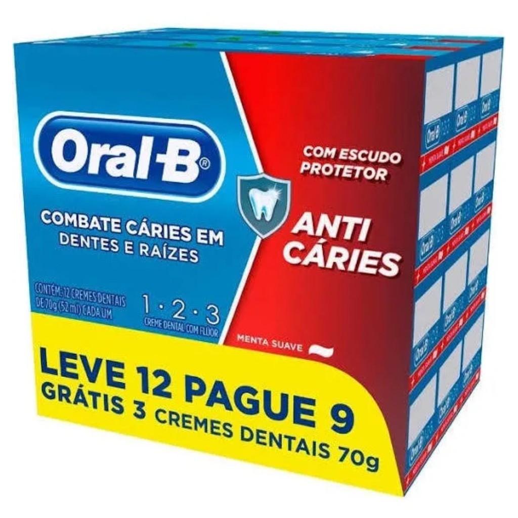 Creme dental Oral B - DaCidadeShop