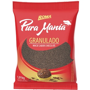 GRANULADO MACIO SABOR CHOCOLATE PURA MANIA 1,01KG - DaCidadeShop