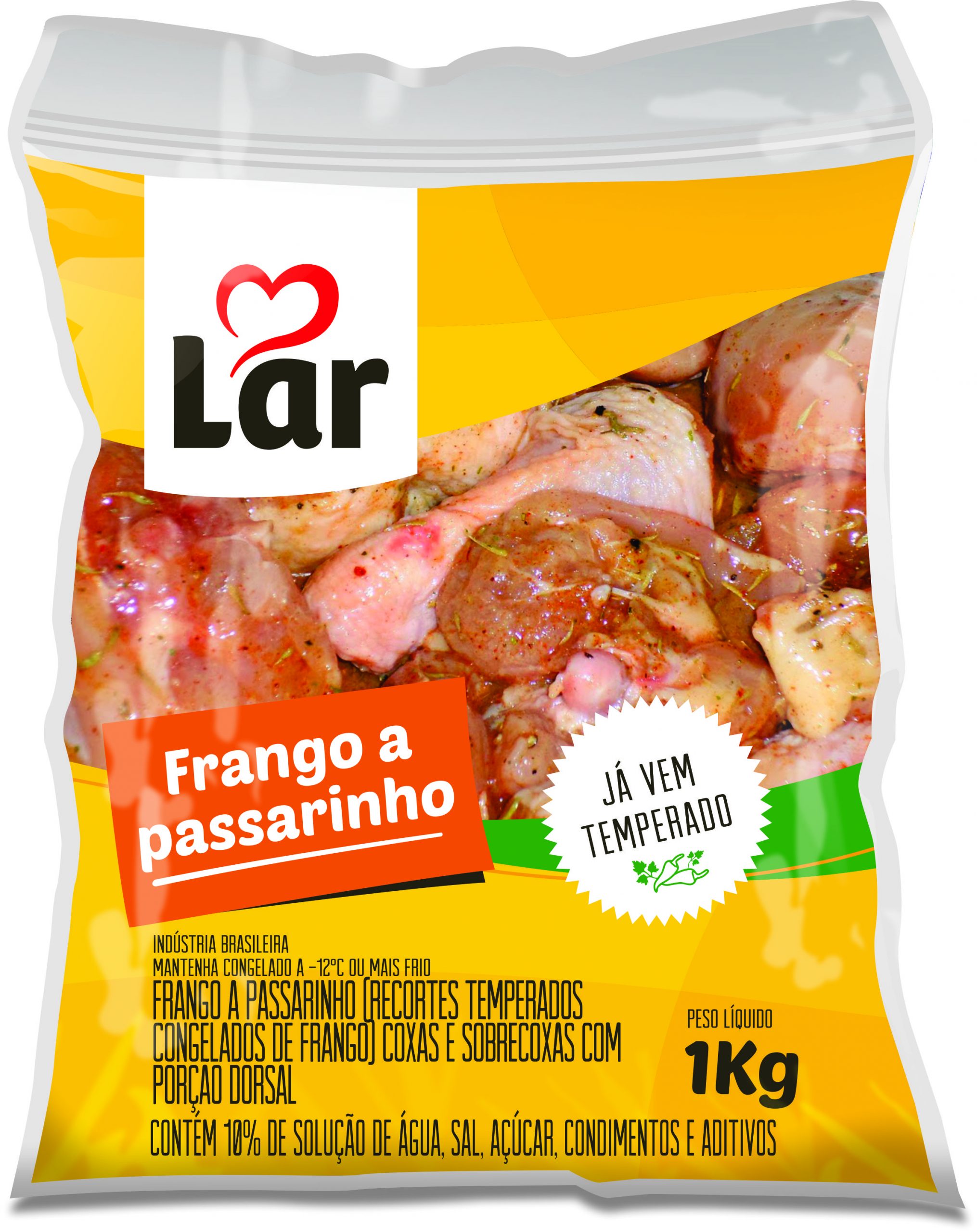 Frango á passarinho 1 kg Lar - DaCidadeShop