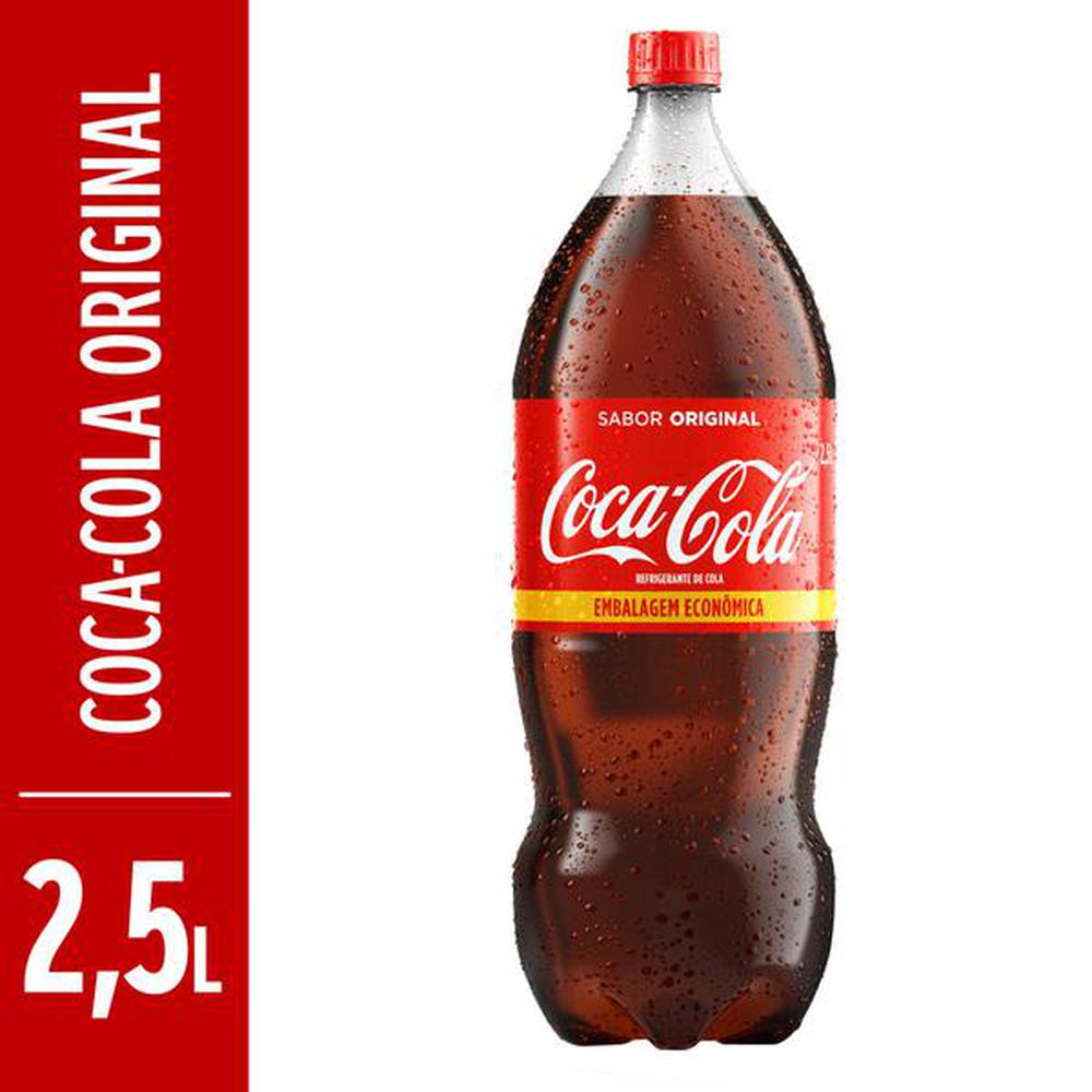 Coca Cola 2,5 L - DaCidadeShop