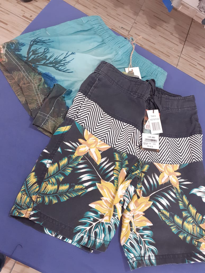 Bermudas masculinas infantil/juvenil - DaCidadeShop