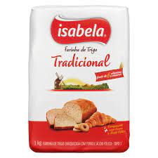 Farinha de Trigo 5 kg Isabela  - DaCidadeShop