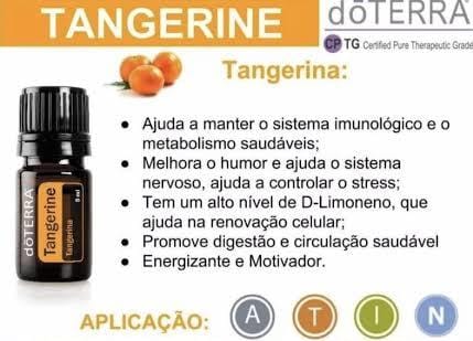 Tangerine 5 ml - DaCidadeShop