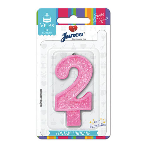 Vela de aniversário  - DaCidadeShop
