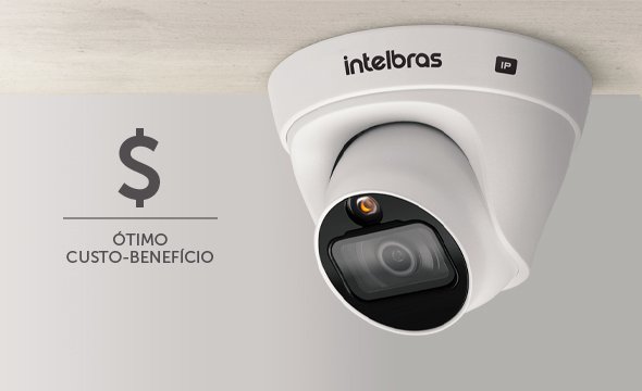VIP 1220 D Full color - Câmera IP dome serie 1000 - DaCidadeShop