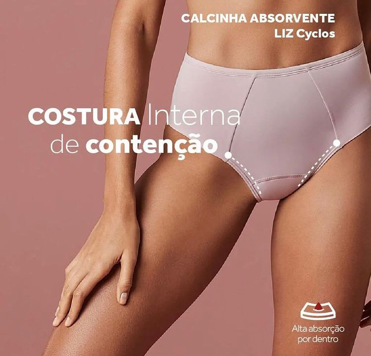 Calcinha Absorvente  - DaCidadeShop