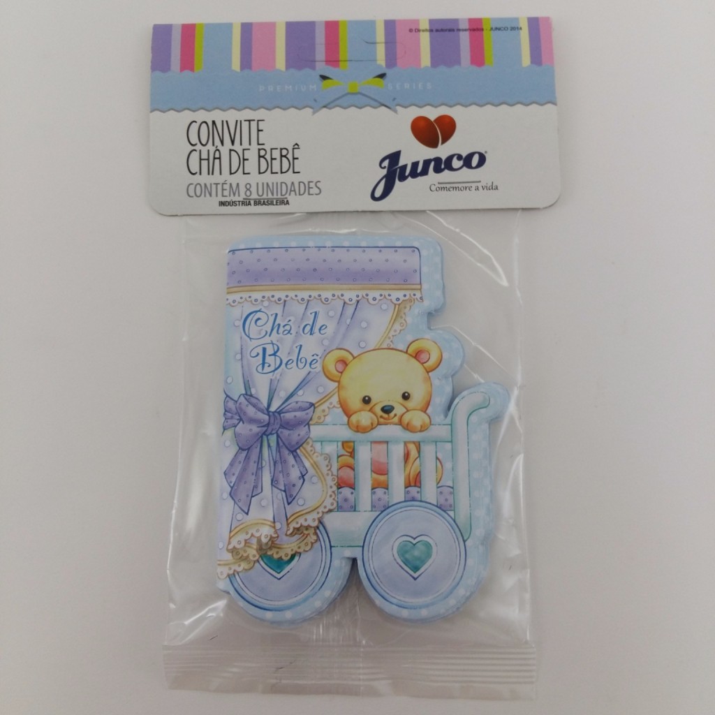 Convite para chá de bebê - DaCidadeShop