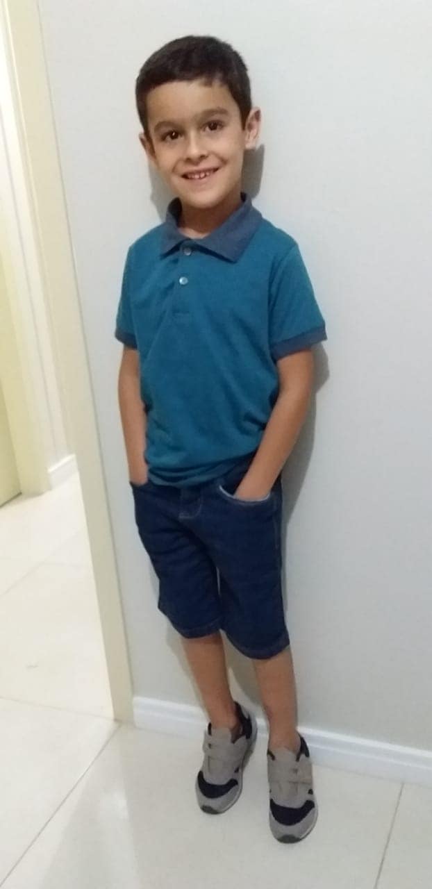Bermuda e camisa pólo infantil - DaCidadeShop