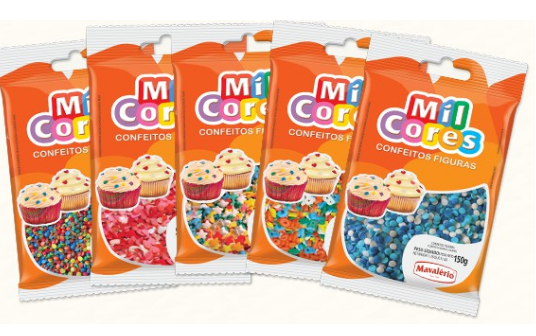 CONFEITO FIGURAS MAVALÉRIO 150G - DaCidadeShop