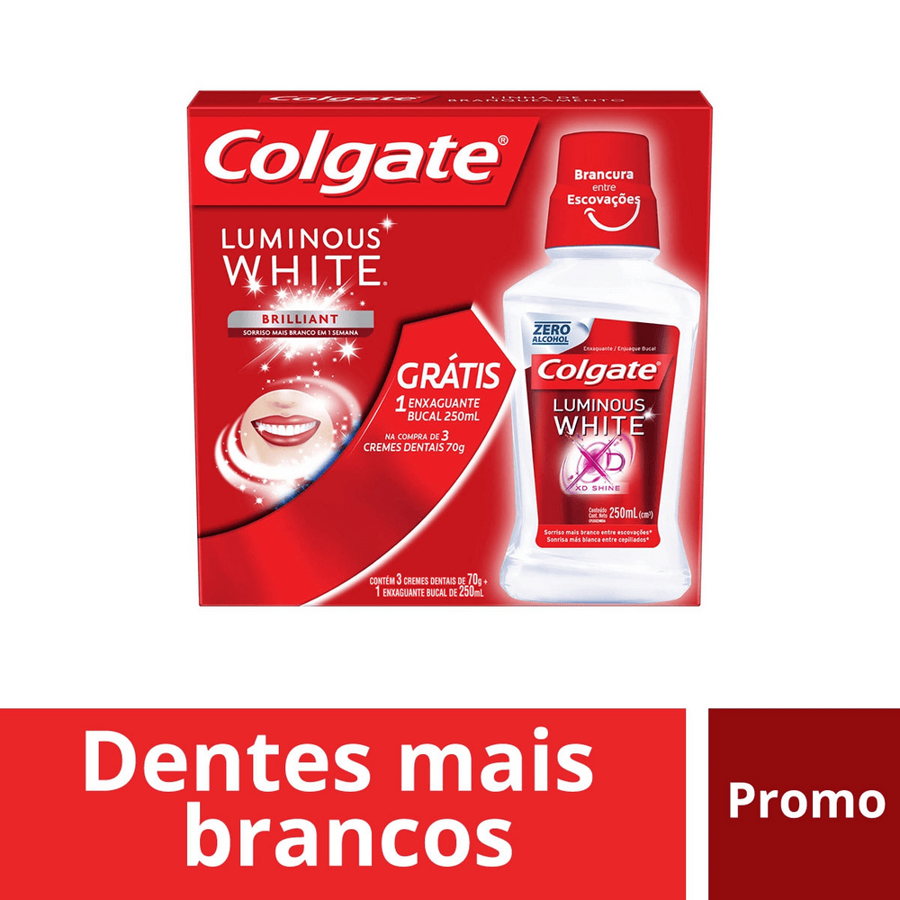 Colgate Luminous White - DaCidadeShop