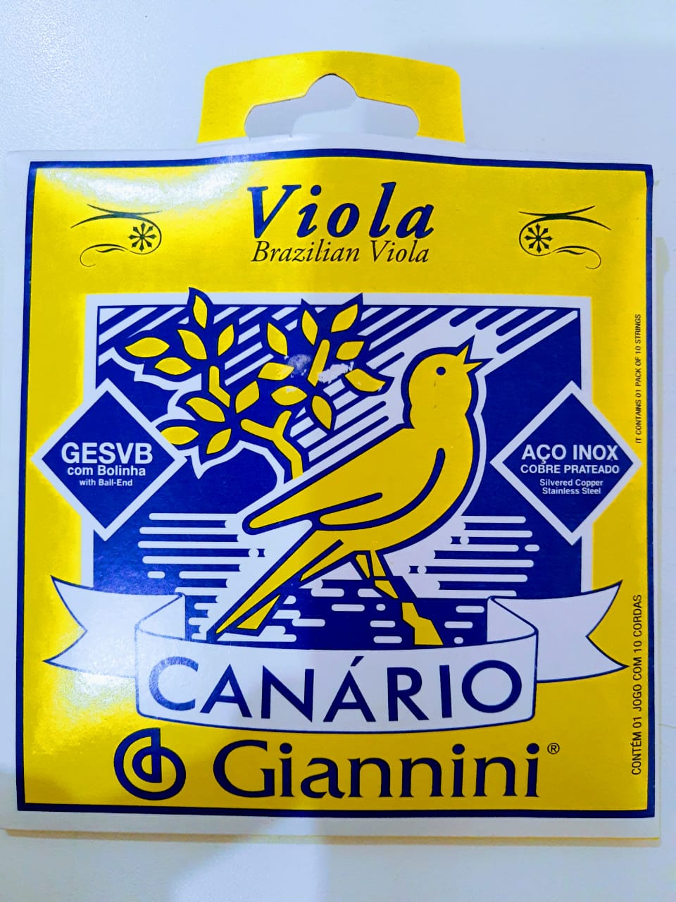 Giannini Canário Viola GESVB Com Bolinha - DaCidadeShop