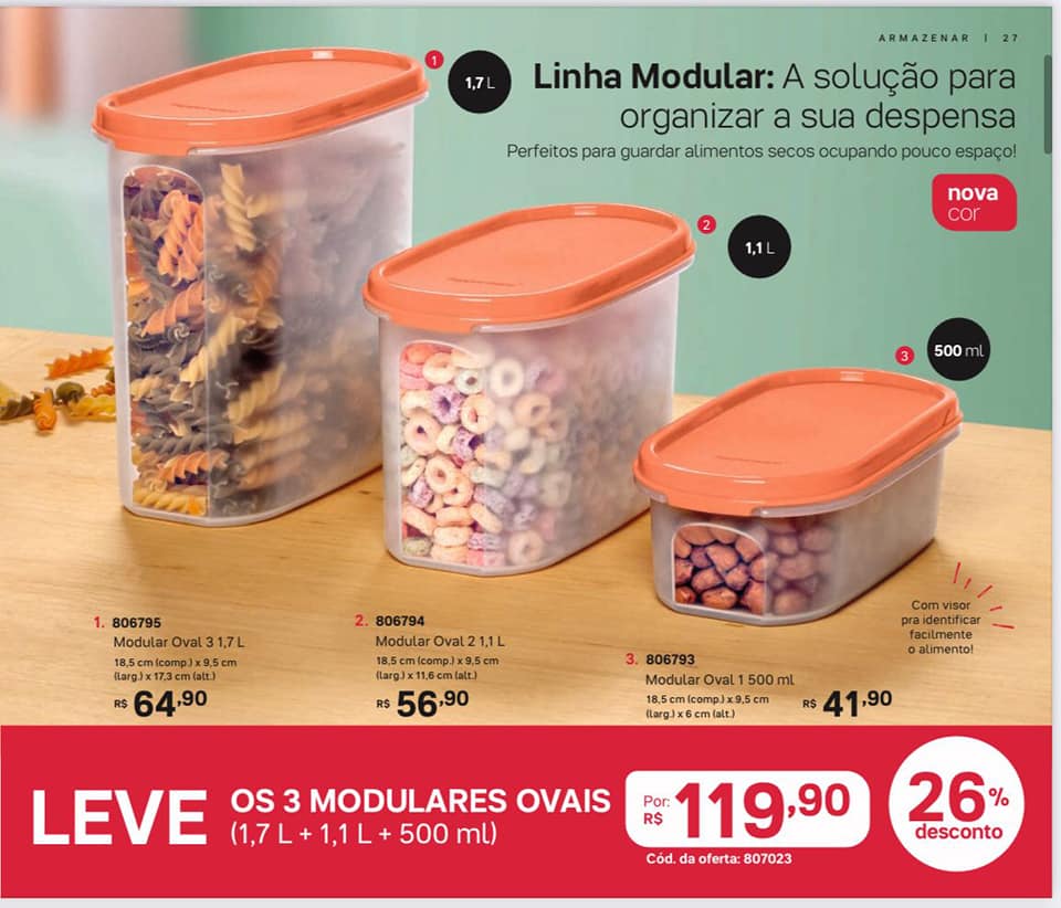 Modular Oval  - DaCidadeShop