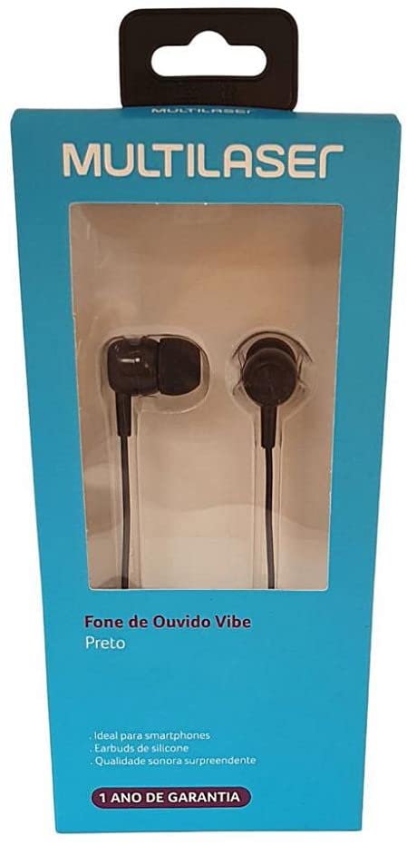 fone de ouvido vibe preto multilaser - DaCidadeShop