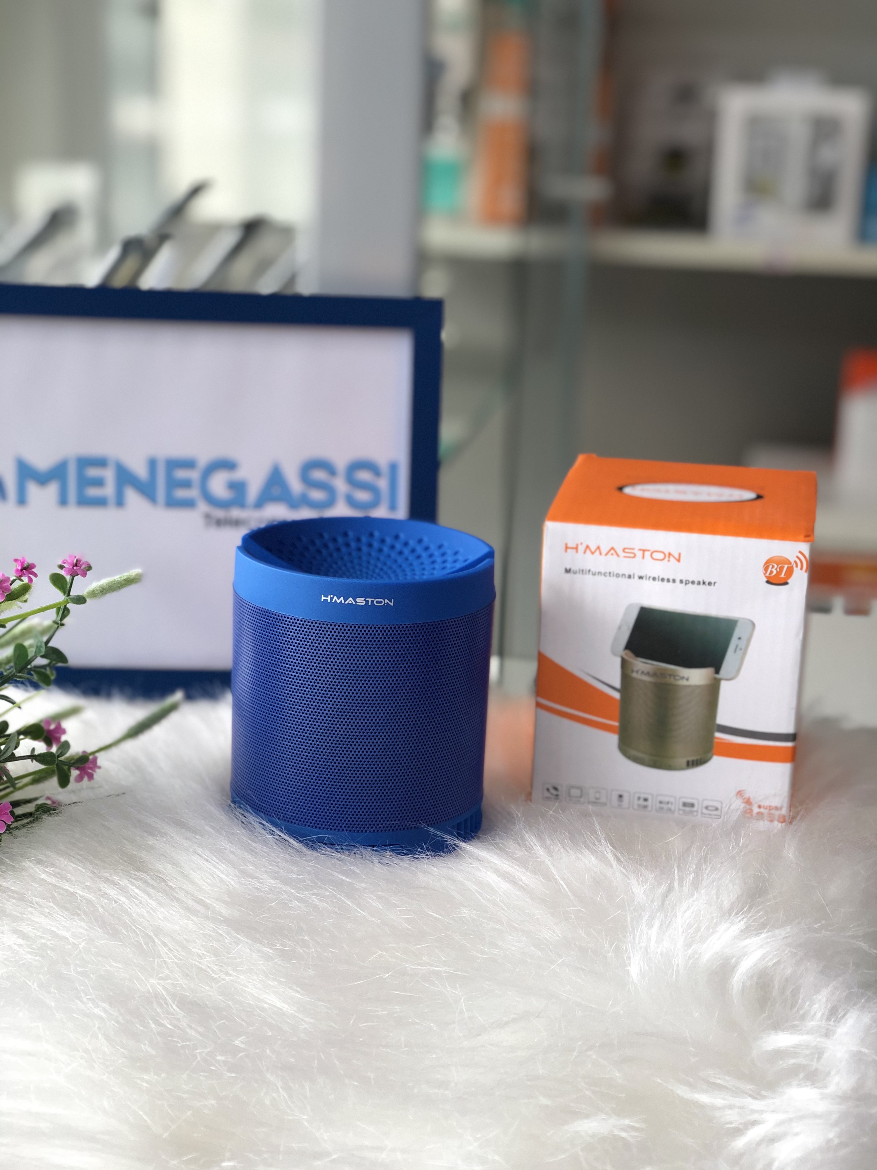 CAIXA DE SOM BLUETOOTH H´MASTOM Q7 - DaCidadeShop