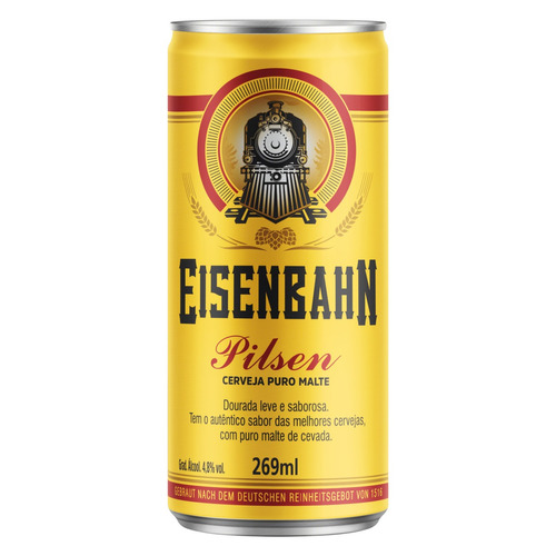 Cerveja Eisenbahn lata - DaCidadeShop