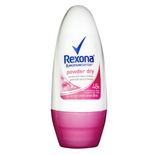 desodorante rexona powder dry roll on  - DaCidadeShop