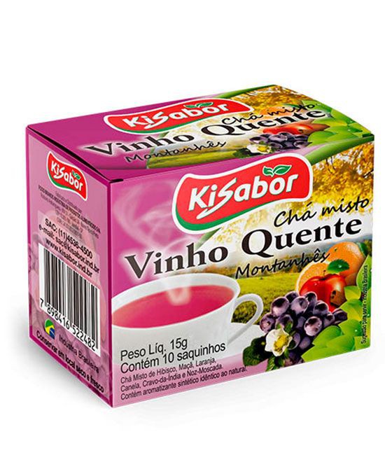 Chá misto vinho quente - DaCidadeShop