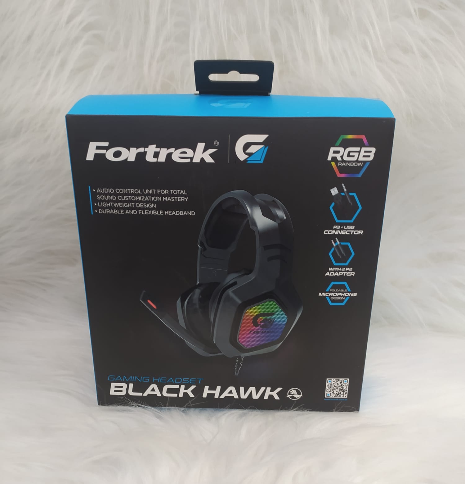 Fone de ouvido gaming headset black hawk - DaCidadeShop