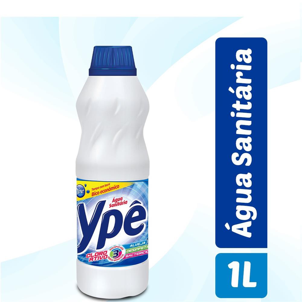 Água Sanitária Ypê - DaCidadeShop