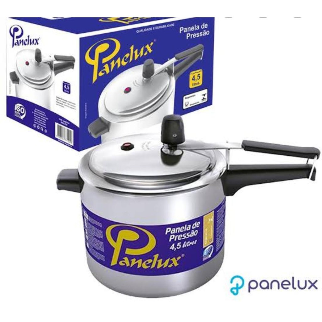 Panela de pressão panelux 4,5 litros - DaCidadeShop