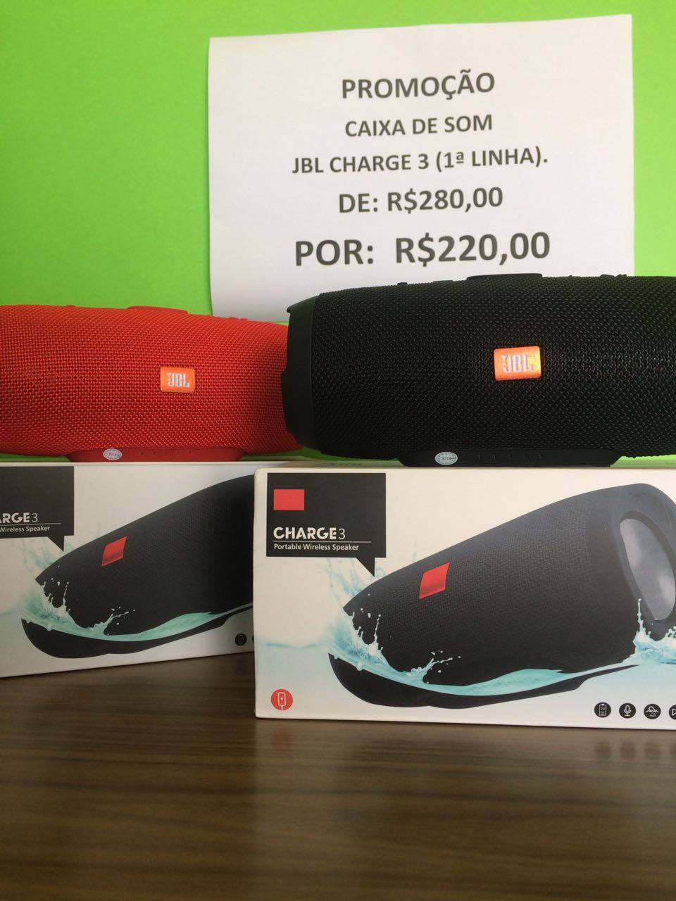 JBL charge 3  - DaCidadeShop