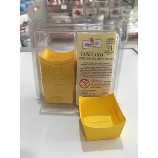CAIXETA PORTA DOCES COM 24 UNIDADES - DaCidadeShop