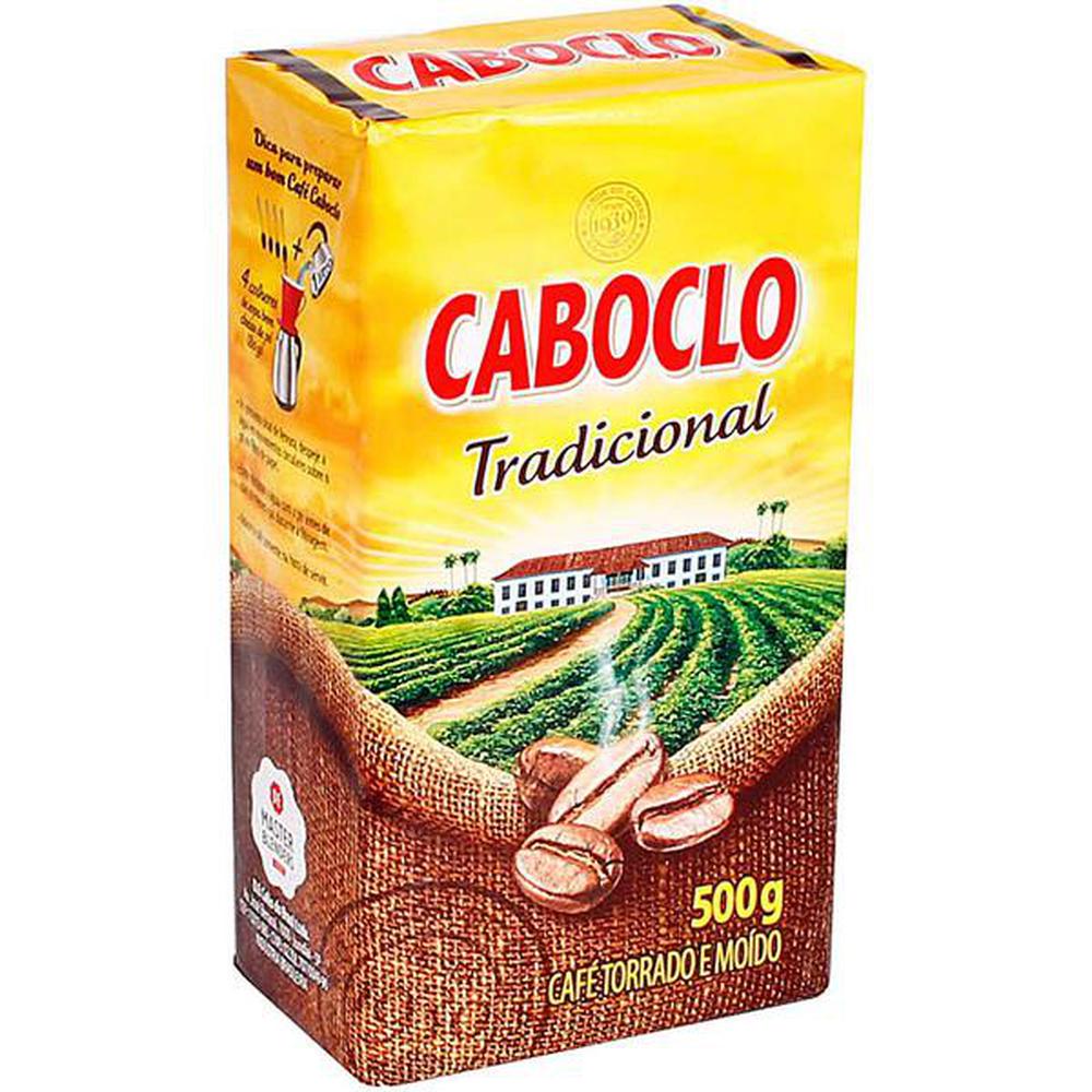 Café torrado Caboclo 500 gramas - DaCidadeShop