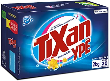 Sabão em pó Tixan Ypê 2 kg - DaCidadeShop