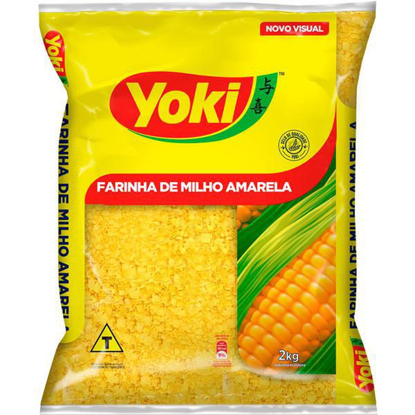 Farinha de milho Yoki 2 kg - DaCidadeShop