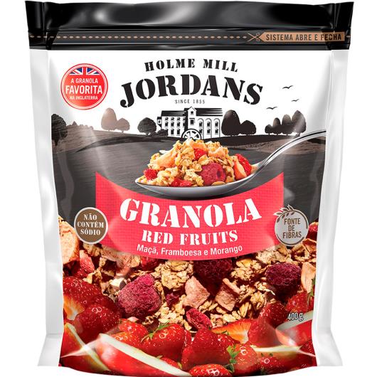 GRANOLA JORDANS AMÊNDOAS, CASTANHA DO BRASIL E AVELÃ 400G - DaCidadeShop
