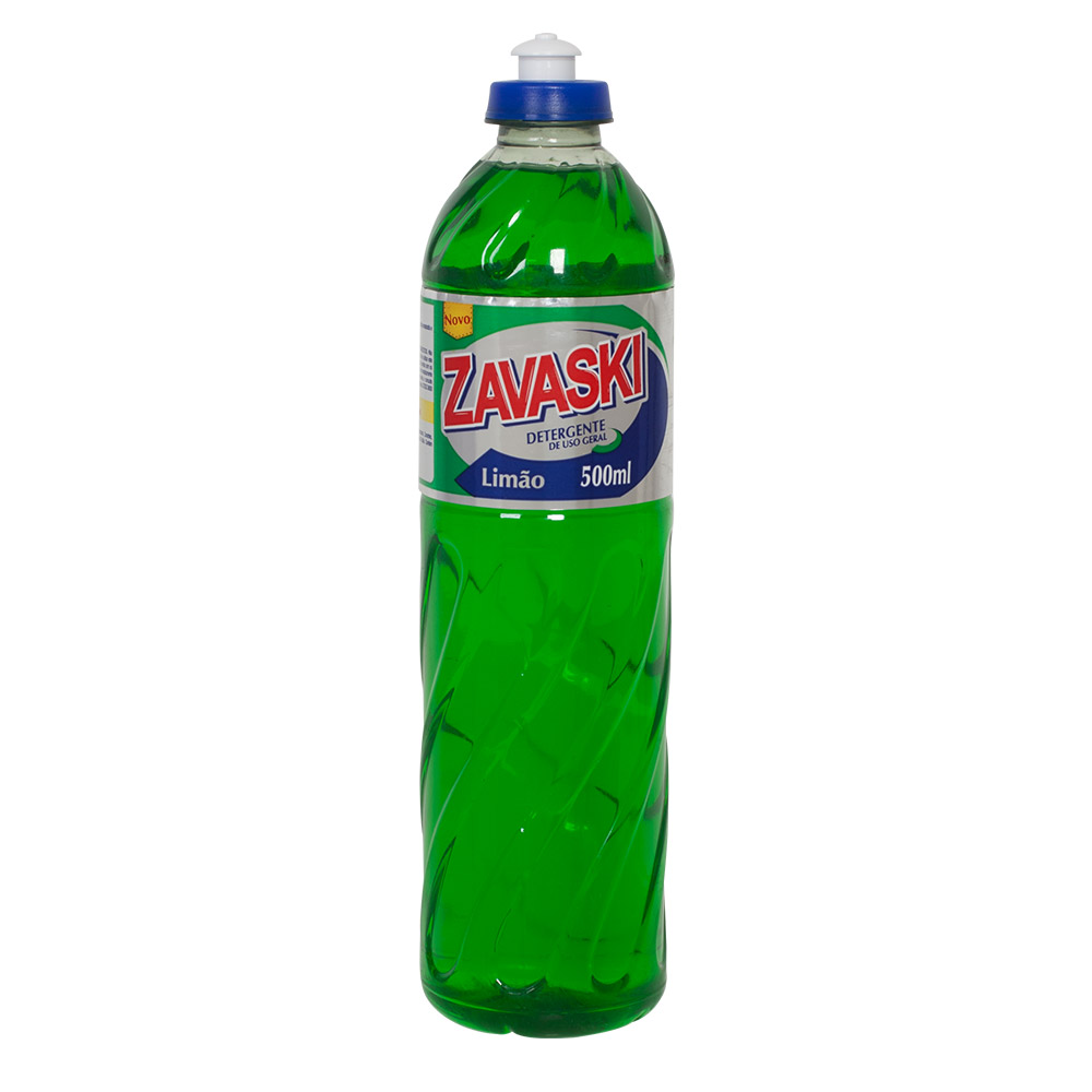 Detergente Limão Zavaski 500 ml - DaCidadeShop