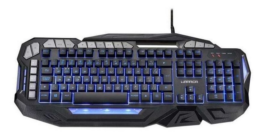Teclado Gamer Multifunção Macro Warrior Kilian TC226 - DaCidadeShop