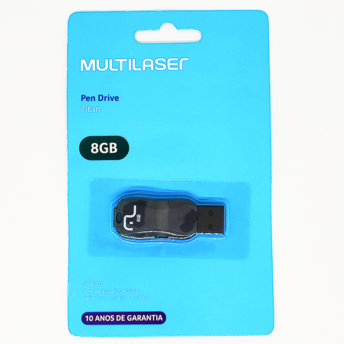 pen drive multilaser 8 gb - DaCidadeShop