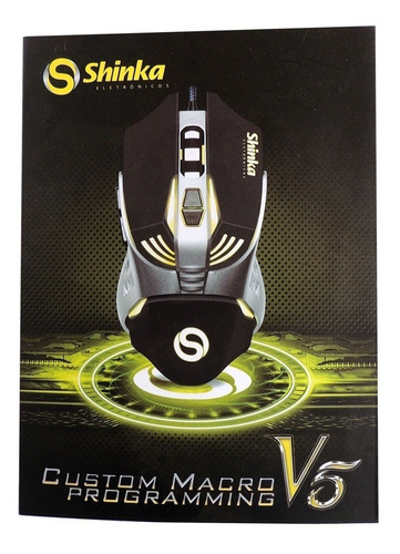 Mouse Gamer Shinka V5 4000DPI 7 Cores - DaCidadeShop
