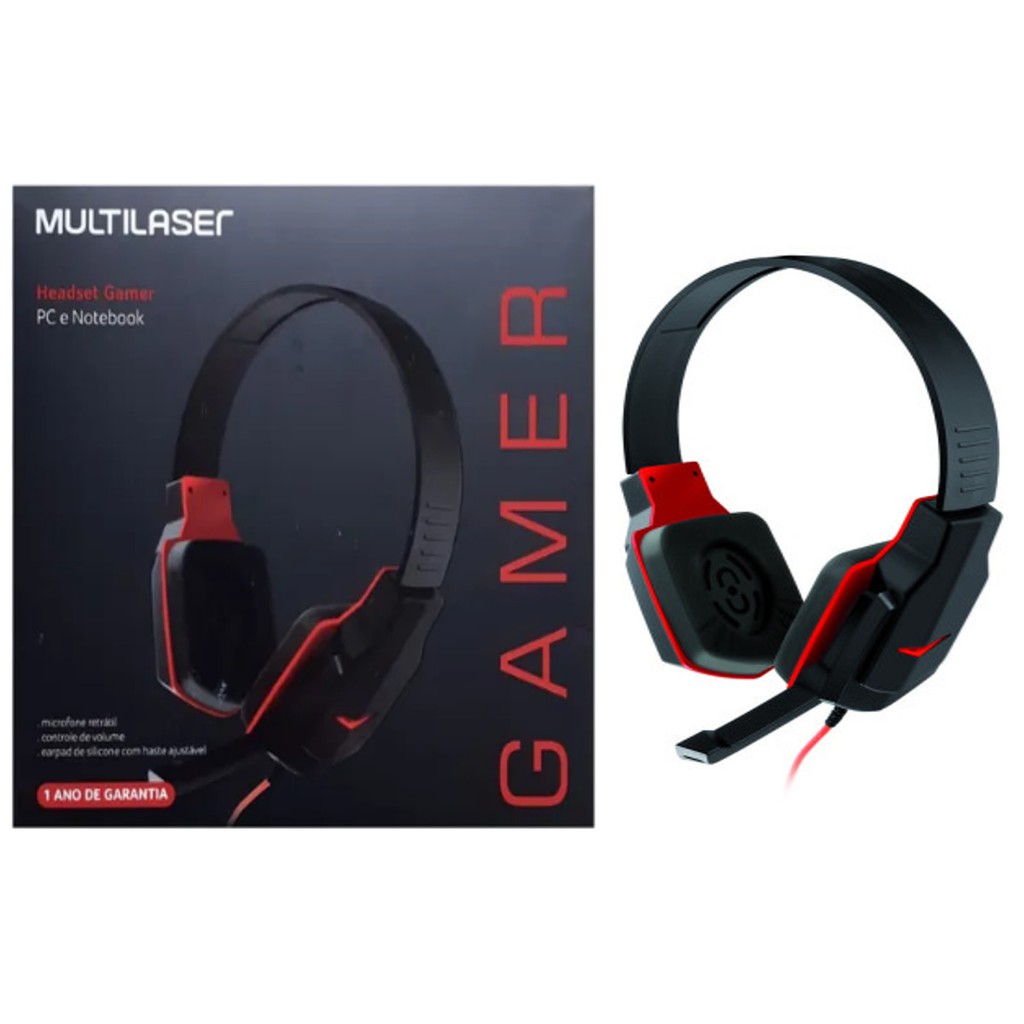 multilaser gamer fone de ouvido - DaCidadeShop