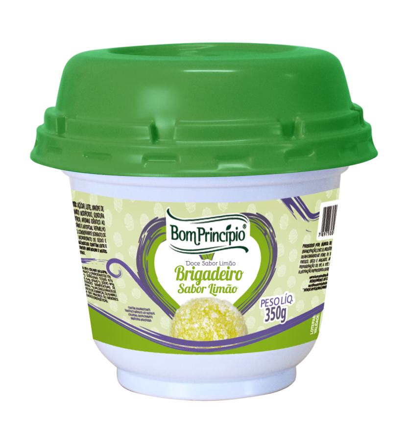 BRIGADEIRO DE LIMÃO BOM PRINCÍPIO 350G - DaCidadeShop
