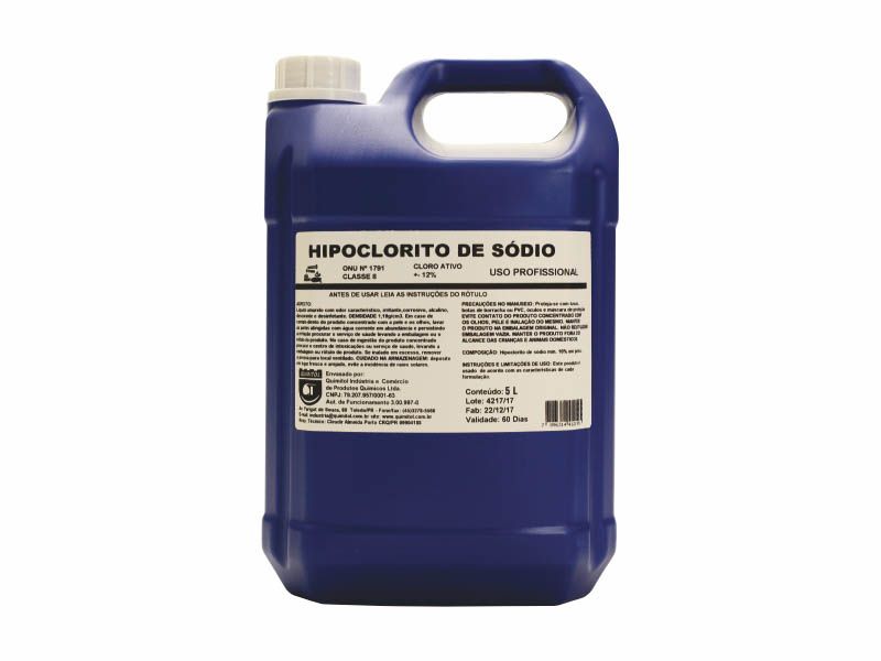 HIPOCLORITO DE SODIO - DaCidadeShop