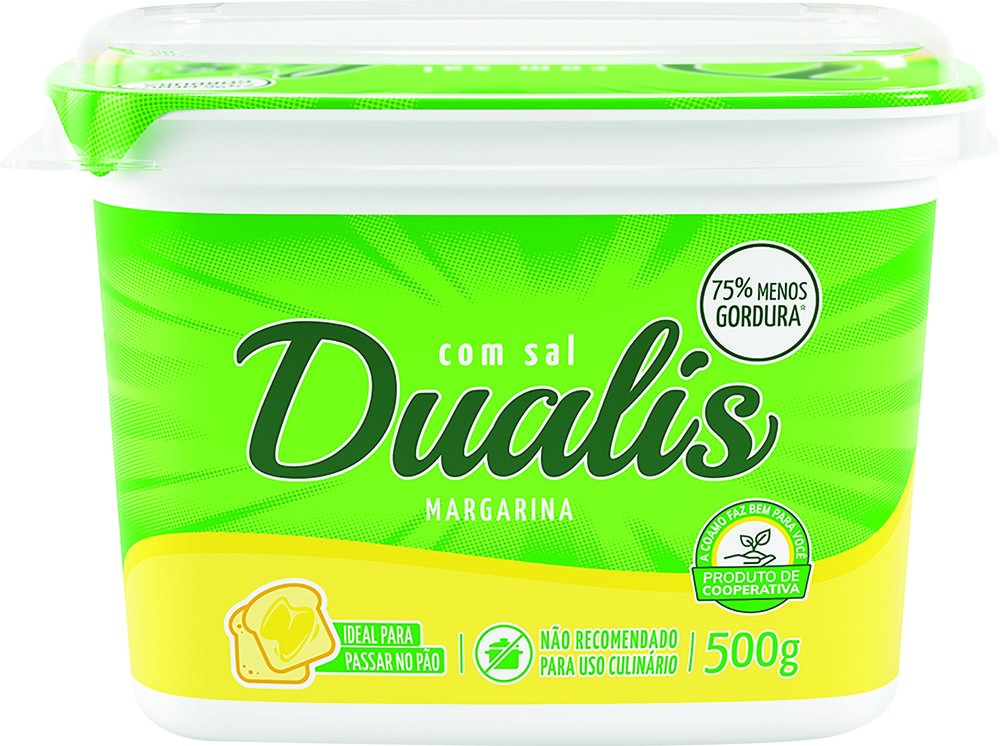 Margarina Dualis 500 gramas - DaCidadeShop