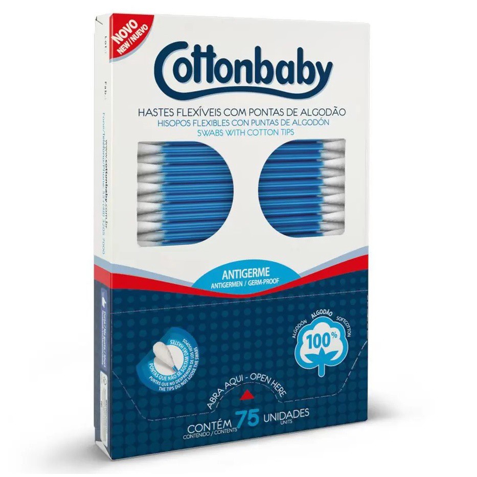 Cotonete Cottonbaby - DaCidadeShop