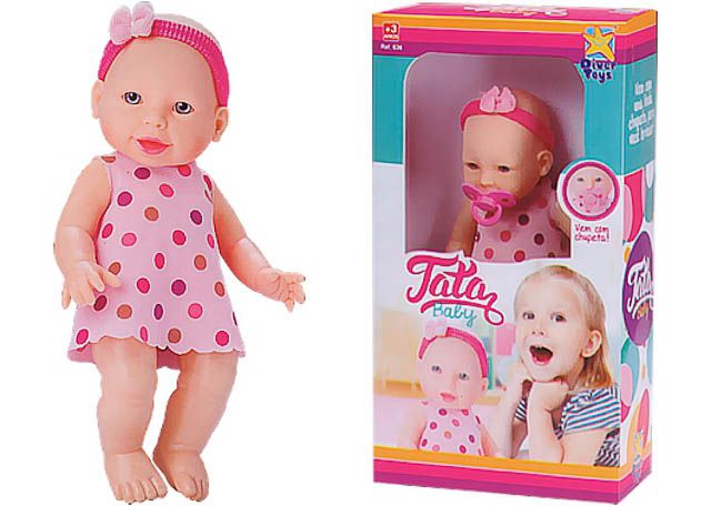 boneca tata baby - DaCidadeShop